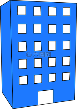 建筑,藍(lán)色