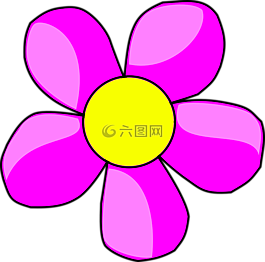 花,開花,紫色