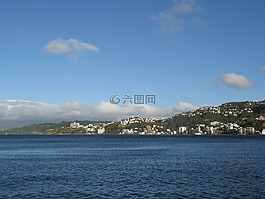 海洋,水,海岸