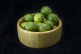 酸橙,水果,篮