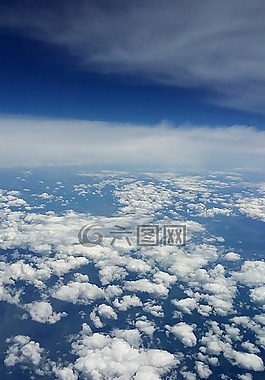 云,天空,飛行