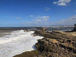 摩洛哥,海滩,冲浪