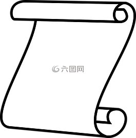 滾動,紙,白