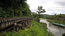 铁路,滨水区,并行路径