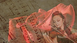玫瑰,音樂,小提琴