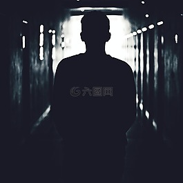 人,男子,走
