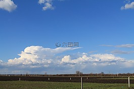 景觀,云,天空