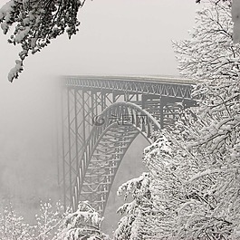 鋼橋,雪,結(jié)構(gòu)