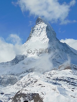 高山,山,雪