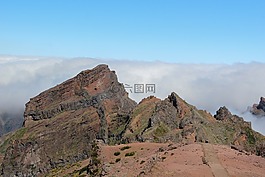 山,高山,徒步旅行