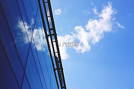 建設(shè),天空,反射