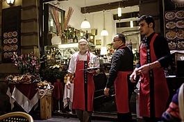 戶外咖啡館,服務員,米蘭