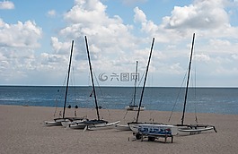 敘爾特島,帆,海灘