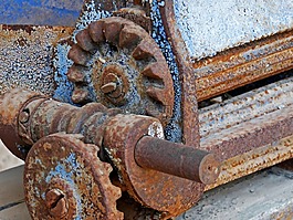 機(jī),齒輪,生銹