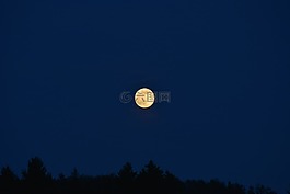 月亮,天空,夜
