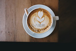 咖啡,拿铁咖啡,艺术