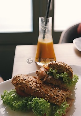 面包,食品,吃