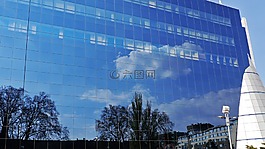 云,天空,反射