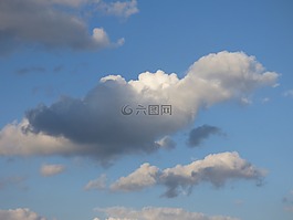 云,天空,太陽