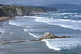 sopelana,沿海,海上風(fēng)景