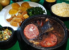 豆,饭,熏肉