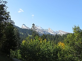 瑞士,山,wildhaus