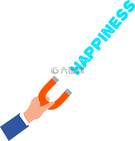 吸引,幸福,手