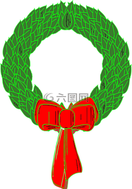 花圈,花環(huán),圣誕節(jié)