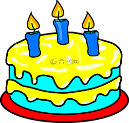 蛋糕,生日,蠟燭