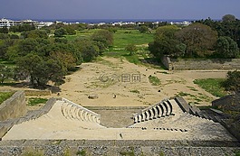 羅茲,希臘,劇院