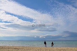 海,水,天空