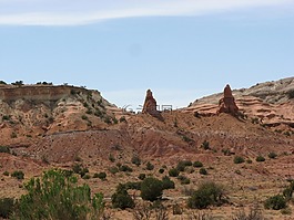 新墨西哥州,山,峽谷