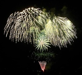 煙花爆竹,光,夜
