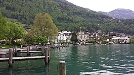 卢塞恩湖区域,维吉斯,湖