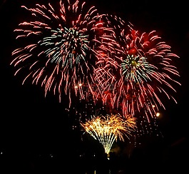 煙花爆竹,光,夜