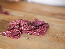 磨,牛肉,切片