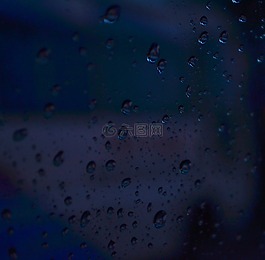雨點,玻璃,玻璃