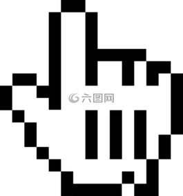 点,手,光标