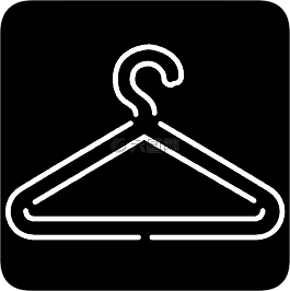 服裝,衣架,跡象