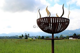 火盆,火,符號(hào)