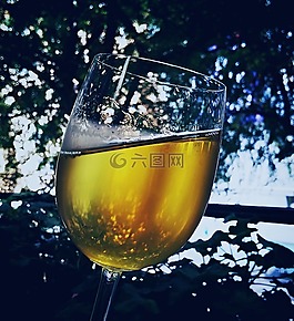 寒意,葡萄酒,玻璃