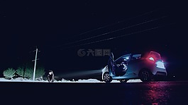 晚星級,機,車頭燈