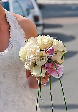 婚禮,鮮花,花束