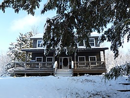 山寨,冬天,雪