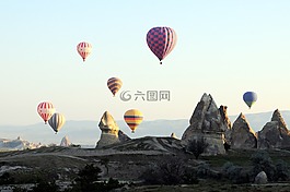 熱氣球,卡帕多西亞,土耳其