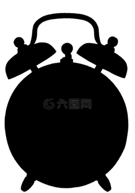 鬧鐘,剪影,時(shí)間