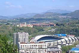 体育场 anoeta,圣塞巴斯蒂安,景观