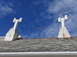管,藍(lán)色的天空,建設(shè)