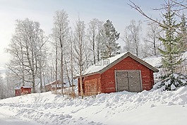 全白,封面,雪