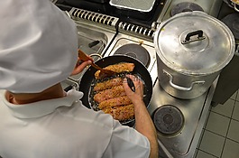 厨师,厨房,香料